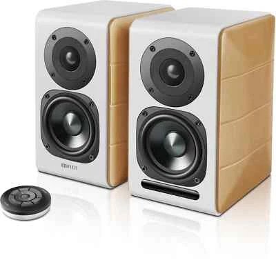 B-WARE Edifier S880DB 2.0 Regallautsprechersystem Bluetooth HiRes Audio Holz 88W - Bild 1 von 4