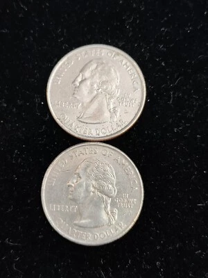 (2)2002 Tennessee State Qtr.(1)D-M(1)P-mint - Image 1 of 4