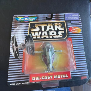 * Micro Machines Star Wars Slave I Die Cast Metal 66260 - Picture 1 of 12