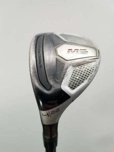 LEFTY 2019 TAYLORMADE M6 4 HYBRID 22* STIFF FUJIKURA ATMOS 7 FAIR - Picture 1 of 9