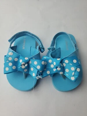 L'AMOUR  Toddler Blue Slide  Sandals Size 6C - Image 1 of 4