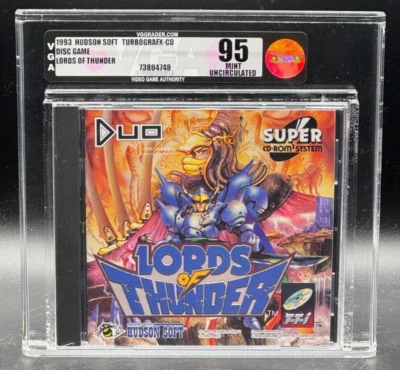 Lords of Thunder TurboGrafx-16 CD TB16 Duo Sealed New Hudson VGA 95 Uncirculated - Image 1 of 2