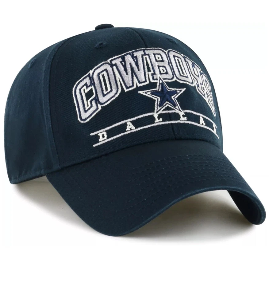 Dallas Cowboys '47 Men's Hat Cap Navy Blue Fletcher MVP Adjustable NFL Football
