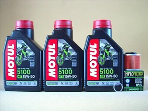 Motul 5100 15W50 Öl + Ölfilter APRILIA Pegaso 650 i.e. Bj 2001-2004 - Bild 1 von 1