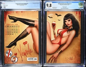 Vampirella / Dracula: Unholy #1 Nathan Szerdy Virgin Variant Cover CGC 9.8 - Picture 1 of 5