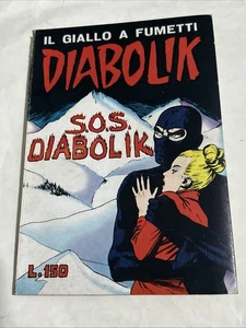 FUMETTO DIABOLIK - S.O.S.  DIABOLIK- ASTORINA- N.14-ANNO 1965 - Foto 1 di 15