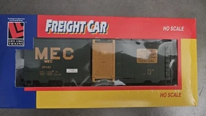 Vintage HO Scale Train Life Like Trains 40' Box Car MEC With Box - Picture 1 of 8