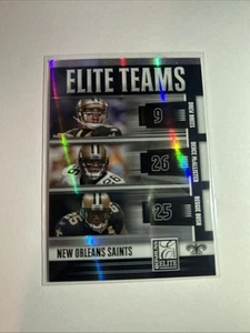 2007 Donruss Elite Teams #ET-14 Drew Brees / McAllister / Bush /800 Saints - Picture 1 of 2