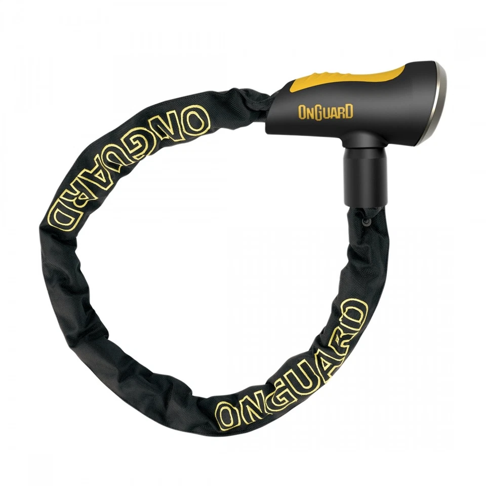 Onguard Key Chain Lock 8mm 2`3`/68.58cm Titanium Reinforced Rubber Cover - Image 1 of 1