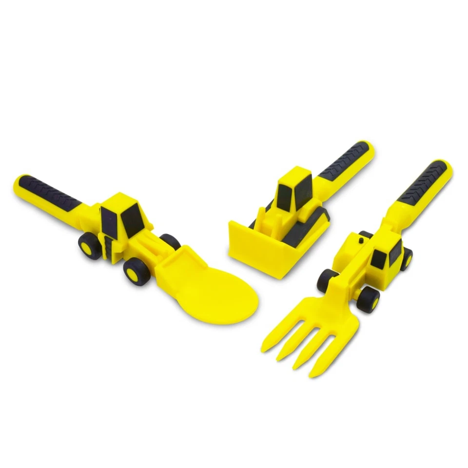 Constructive Eating Set of 3 Construction Utensils (81000)
