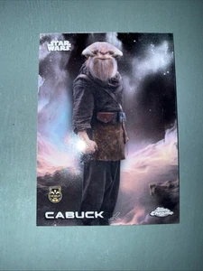 Topps Chrome Starwars 2025 Cabuck Debut Base Card - Picture 1 of 4