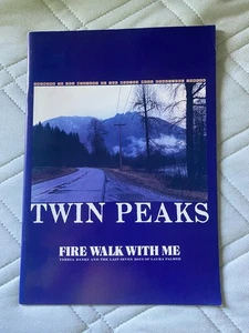 DAVID LYNCH TWIN PEAKS Original 1992 Japan PROGRAMM Pressebuch FIRE WALK WITH ME - Bild 1 von 15