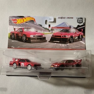 HOT WHEELS 2 PACK NISSAN SILHOUETTE LB- ER34 Skyline Liberty Walk. - Picture 1 of 8