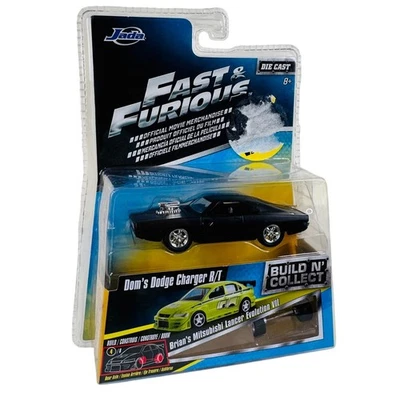 Jada Fast & Furious Doms Dodge Charger R/T Build N' Collect Brian's Mitsubishi - Image 1 of 4