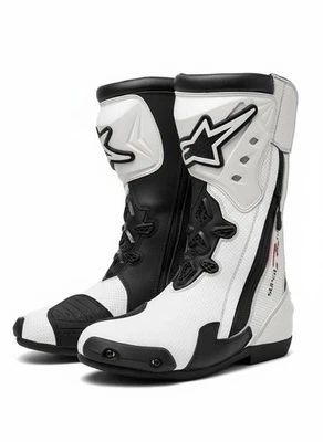 Mens Motorbike Boots CE Approved Protective Touring Riding Gear Motorcycle Shoes - Image 1 of 3