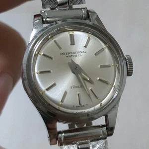 IWC International Watch Co. Turler Vintage Manual Winding Watch Silver - Picture 1 of 7