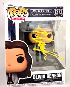 MARISKA HARGITAY SIGNED AUTOGRAMM OLIVIA BENSON FUNKO POP LAW AND ORDER JSA COA - Bild 1 von 4