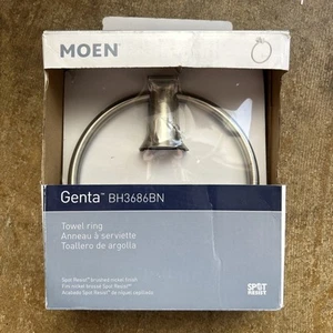 NEU Moen BH3686BN Handtuchring genta 6" L fleckenfest gebürstetes Nickel - Bild 1 von 1