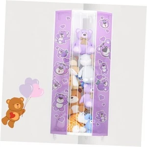 Corner Stuffed Animal Storage Organizer: Wall Stuffed Animal Holder for Kids - Picture 1 of 7