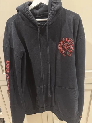 CHROME HEARTS Sudadera con Capucha Negra XXL  Foto 1 de 4