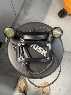 Harley-Davidson Street Glide 2017-2023 intermitente trasero soporte de matrícula Foto 1 de 4