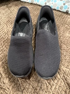 Usados en Excelente Condición Zapatos Sin Cordones Manos Libres Sketchers Negros para Mujer 10 - Imagen 1 de 6