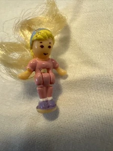 Vintage 1995 Bluebird Polly Pocket Stylin' Workout Ersatz Figur nur 90er - Bild 1 von 9