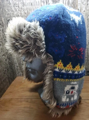 Gorro Gap Star Wars tejido trampero talla pequeña 6-9 años piel sintética jóvenes niños  Foto 1 de 4