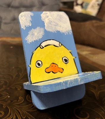 Soporte de soporte para teléfono celular pintado a mano Otori-sama Spirired away, base para teléfono celular Foto 1 de 2