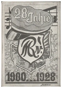 S6092/ Estudiantes Studentika 28 años 1900 - 1928 - Imagen 1 de 2