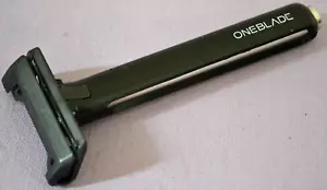 OneBlade Core schwenkbarer einschneidiger schwarzer Rasierhobel USA -- großartig - Bild 1 von 8