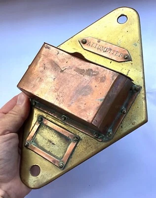 PORTE ALLUMETTES PYROGENE OBJET DE POILU 1914-18 MATCH HOLDER TRENCH ART - Photo 1/4