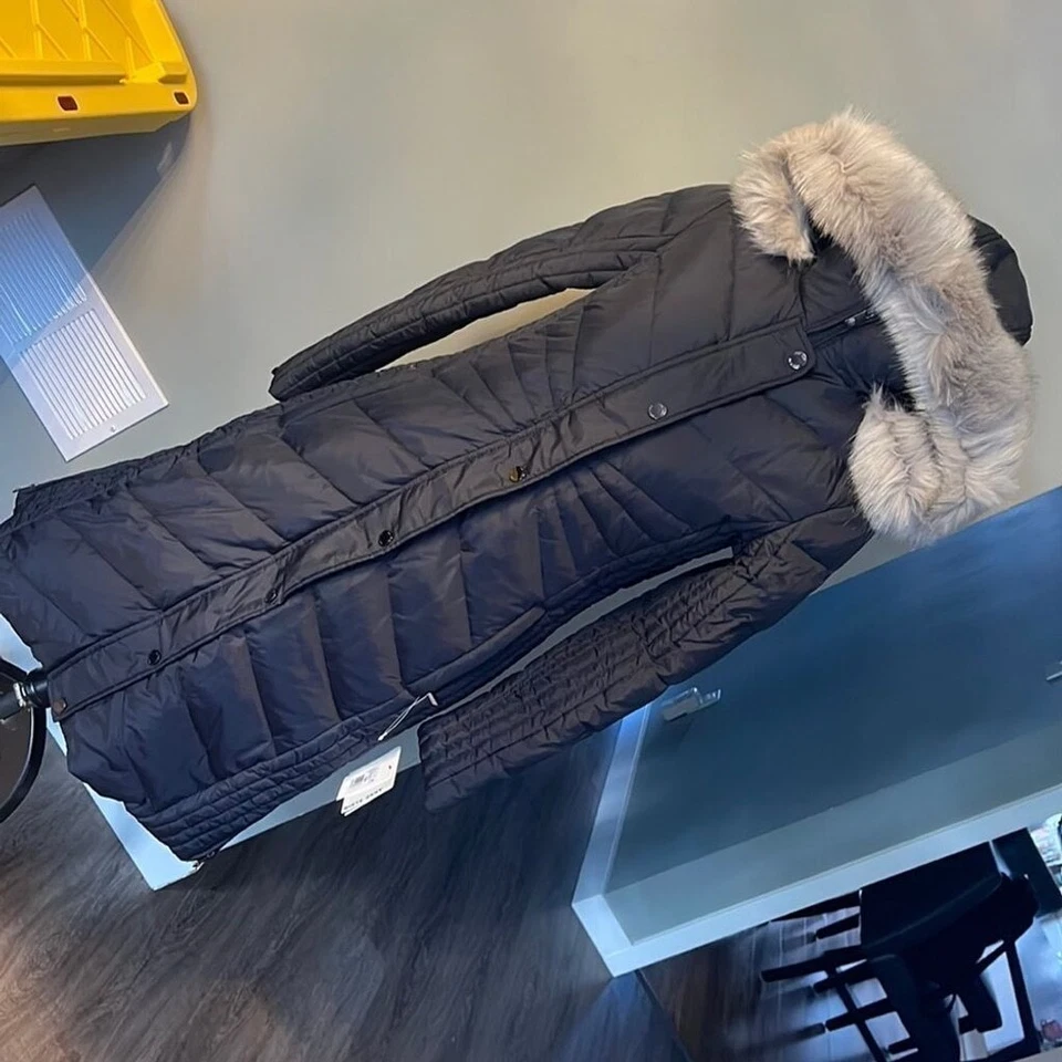 Anne Klein Ladies Long Parka Jacket NEW . Down. - Image 1 of 4