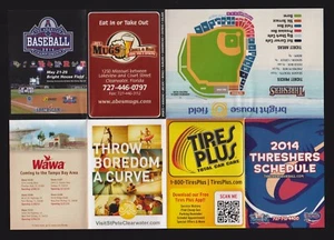 Clearwater Threshers 2014 neumáticos Plus temporada regular calendario de bolsillo ex+ - Imagen 1 de 1