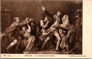 La paterna literie greuze pintura postal SIN PUBLICAR - Imagen 1 de 2