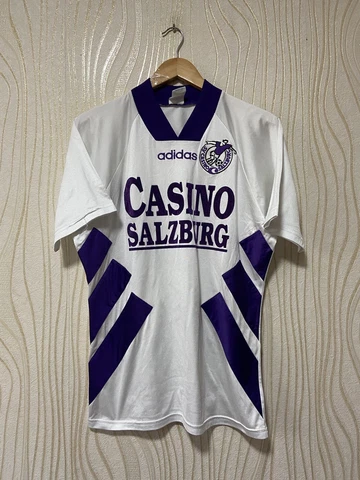 CASINO SALZBURG 1993 1994 HOME FOOTBALL SHIRT SOCCER JERSEY ADIDAS sz S MEN WHIT Cover