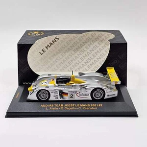 IXO Audi R8 #2 Audi Sport Team Joest Le Mans 2001 1/43 Scale LMM002 - Picture 1 of 8