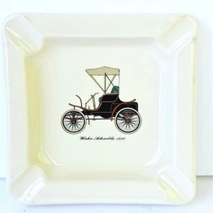 Vintage Winton Automobile 1898 First Packard Car Ceramic Ashtray - M615.1 - Picture 1 of 6