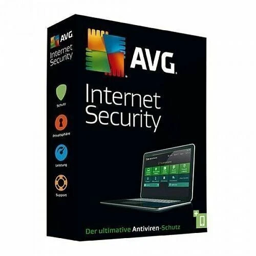 AVG Internet Security 10 PC 1 anno 2022 Antivirus  IT  EU - Immagine 1 di 1