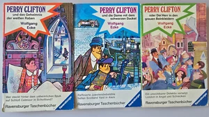 Wolfgang Ecke. 3 x Perry Clifton... Dame mit dem schwarzen Dackel. Geheimnis der - Bild 1 von 24