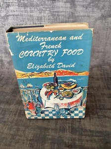 Mediterranean And French Country Food By Elizabeth David HB DJ 1968  Rare - Bild 1 von 22