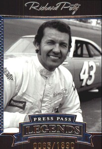 2005 Press Pass Legends Blue #10B Richard Petty /1890