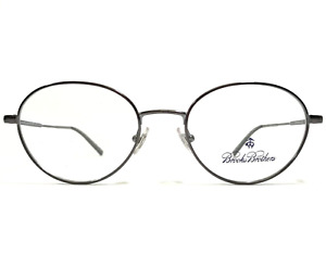 Brooks Brothers Eyeglasses Frames BB1002 1150 Gray Round Wire Rim 51-19-140