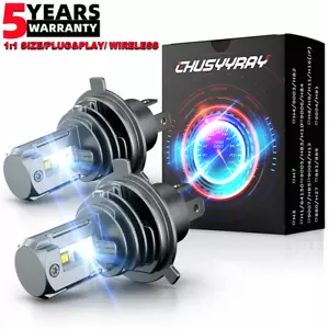 9003 H4 LED Headlight Bulbs For Honda Ruckus 50 NPS50 03-18 Elite CH80 01-07 2X - Picture 1 of 11