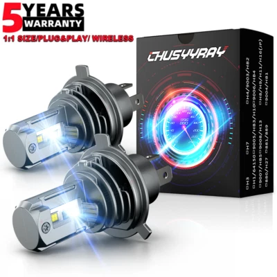 Faros LED brillantes para Suzuki TL1000R 1998-2003 GSXS750 2015-2016 H4 HS1 Foto 1 de 4