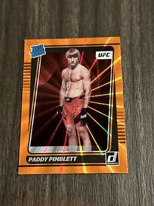 2022 Donruss UFC Orange Laser Rated Rookie #207 Paddy Pimblett