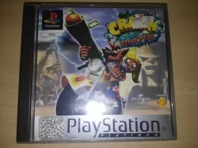 Crash Bandicoot 3 Warped Platinum PS1 Playstation 1  - Bild 1 von 4