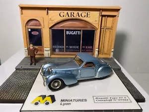 1/43 HECO/ MINIATURES LYON Bugatti T. 57 S Gangloff, Ch.# 57501 France - Picture 1 of 4