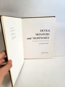 Devils, Monsters, and Nightmares ~ Howard Daniel 1964 ~ VGC - Picture 1 of 5