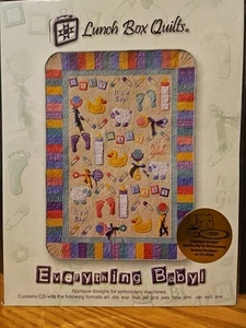 NUEVO TODO BEBÉ LONCHERA EDREDONES MÁQUINA BORDADO CD ENVÍO GRATUITO - Imagen 1 de 4